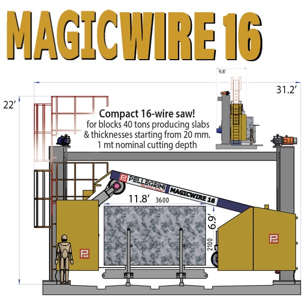 MagicWire 16 Compact Multiwire Saw