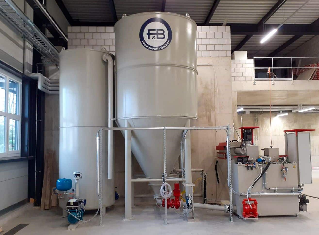 Complete compact water treatment plant from Fraccaroli & Balzan